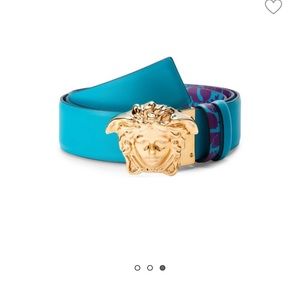 Versace Medusa reversible leather belt